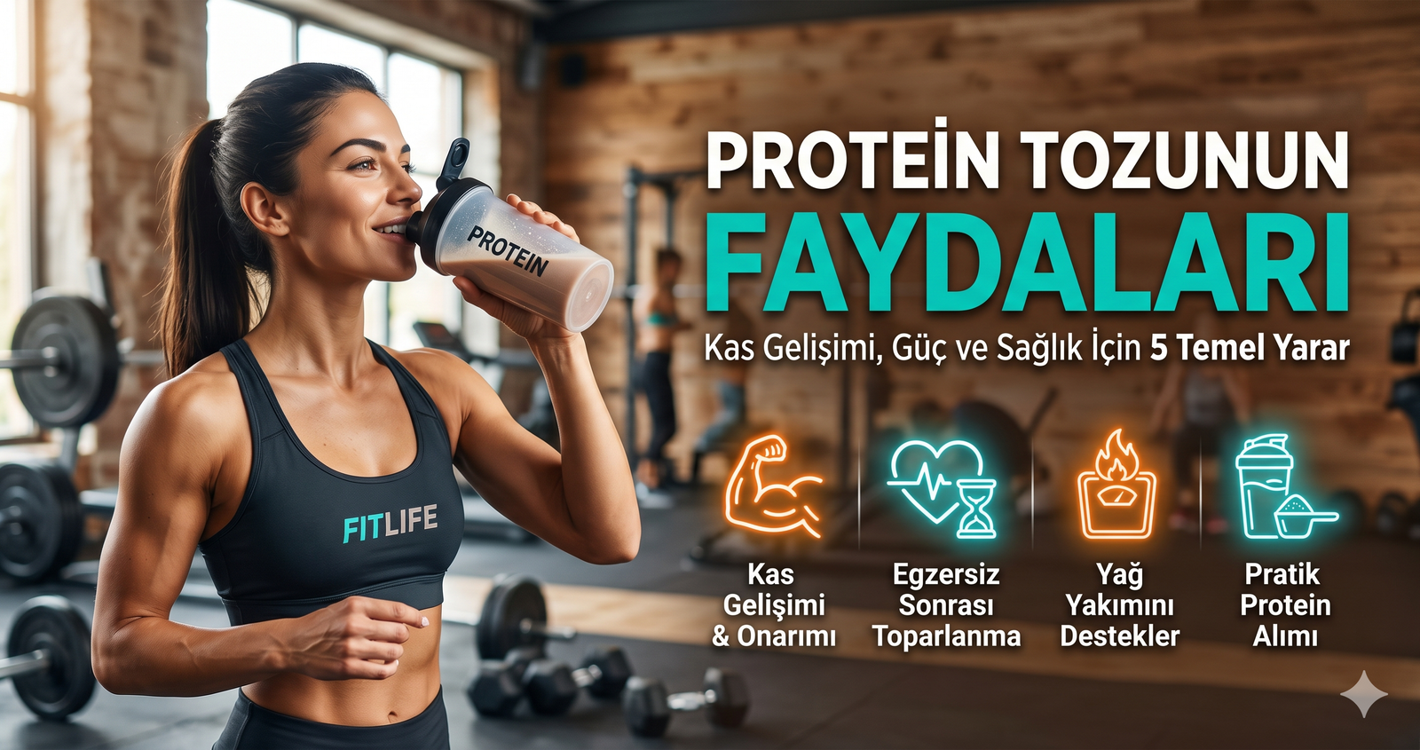 Protein Tozunun Faydaları